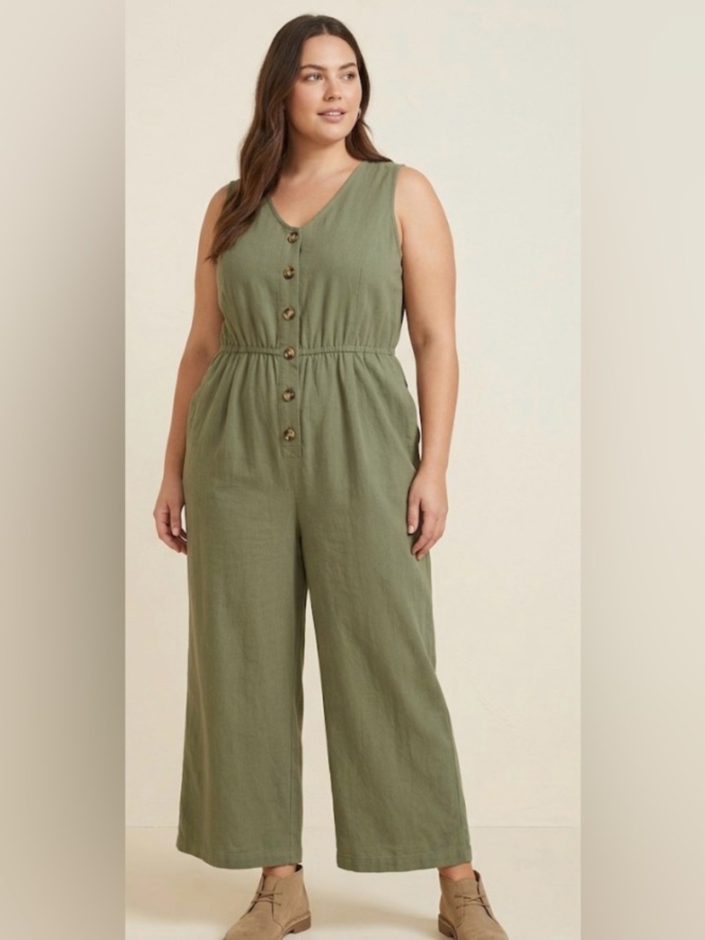 Bloomchic tank top jumpsuit Green size 18/20